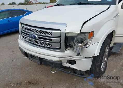 2013 Ford F-150 Platinum from USA, damaged, VIN 1FTFW1EF4DFC64451